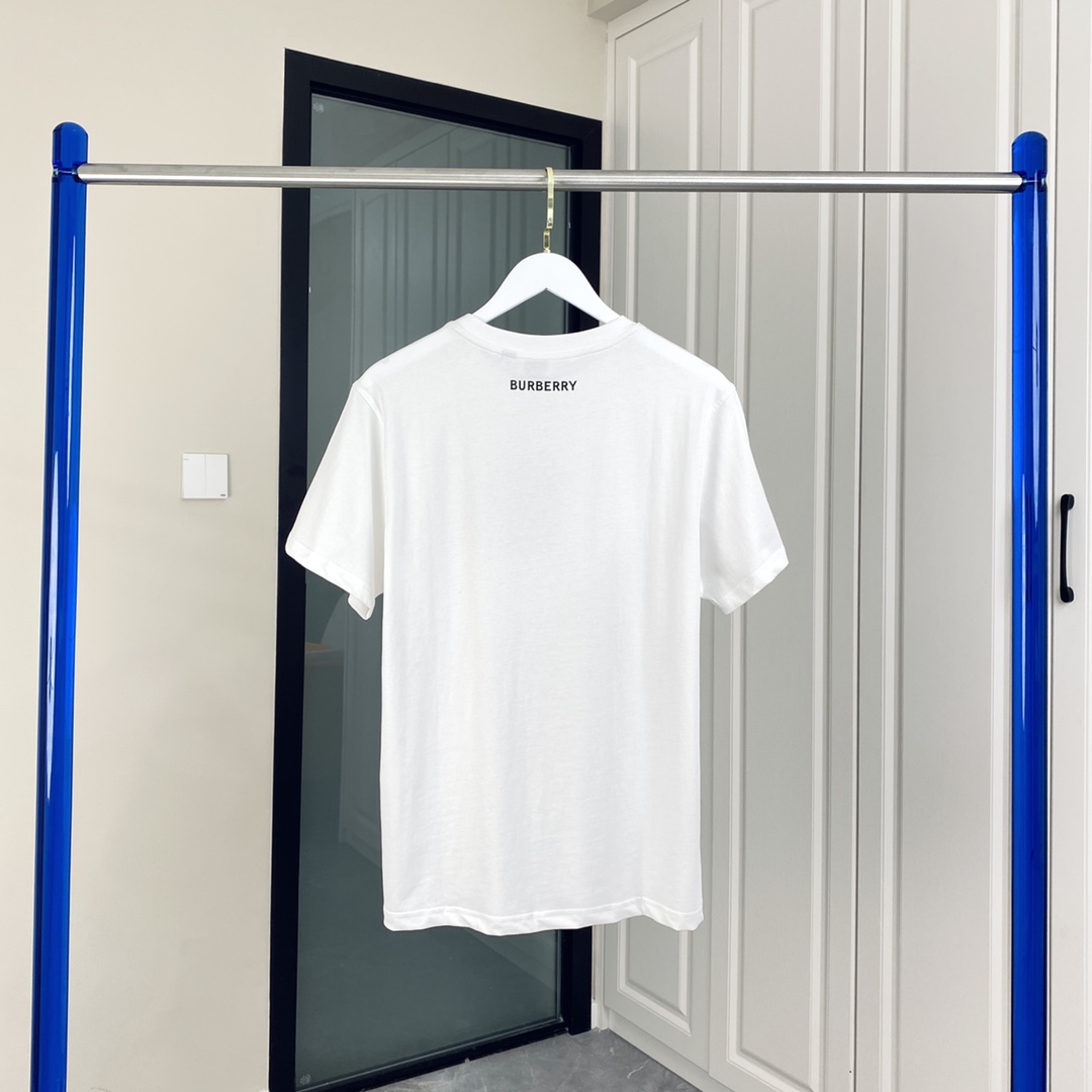 BB Monogram printed cotton short sleeves