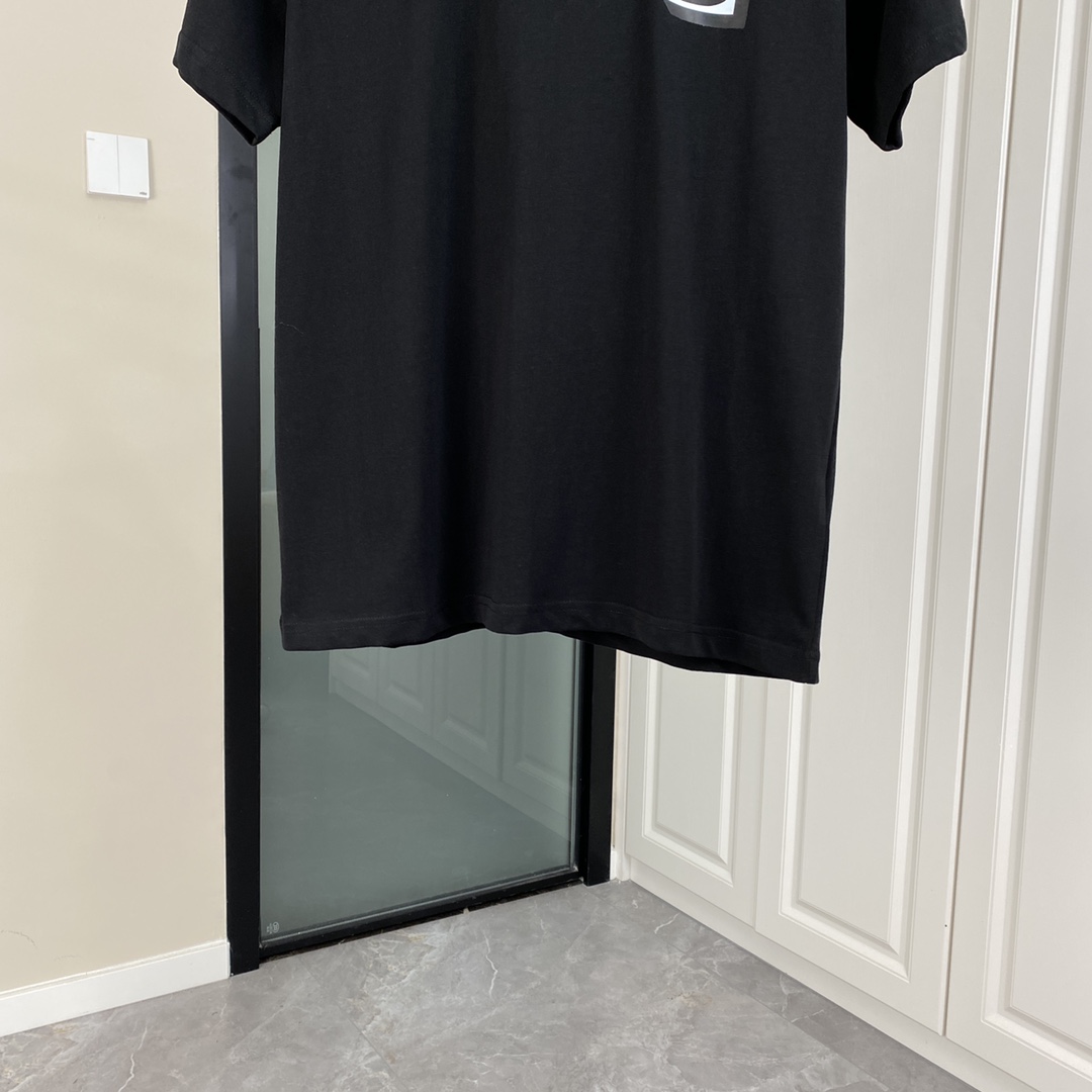 BB Monogram printed cotton short sleeves