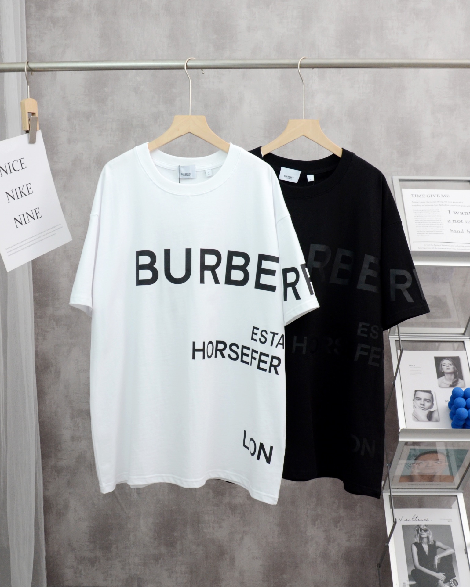 BB Classic British letter short sleeves