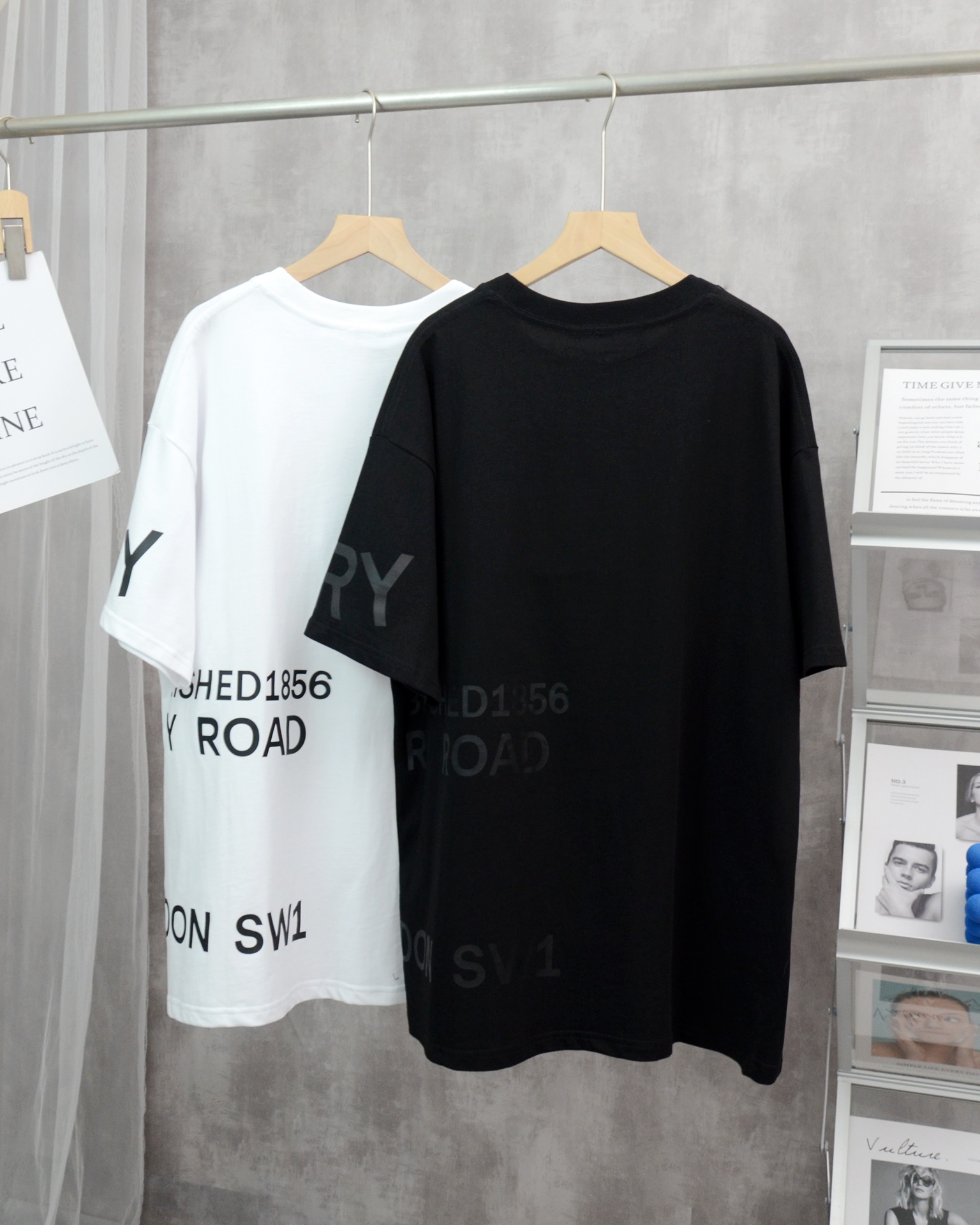 BB Classic British letter short sleeves