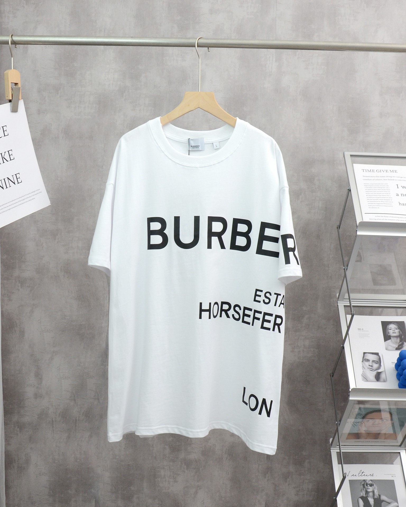 BB Classic British letter short sleeves