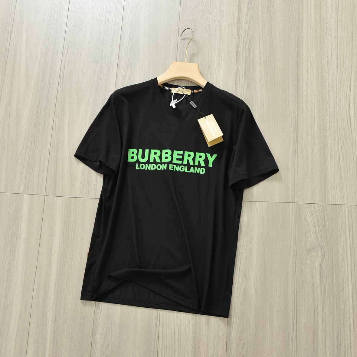 BB Printed cotton crew neck short sleeves