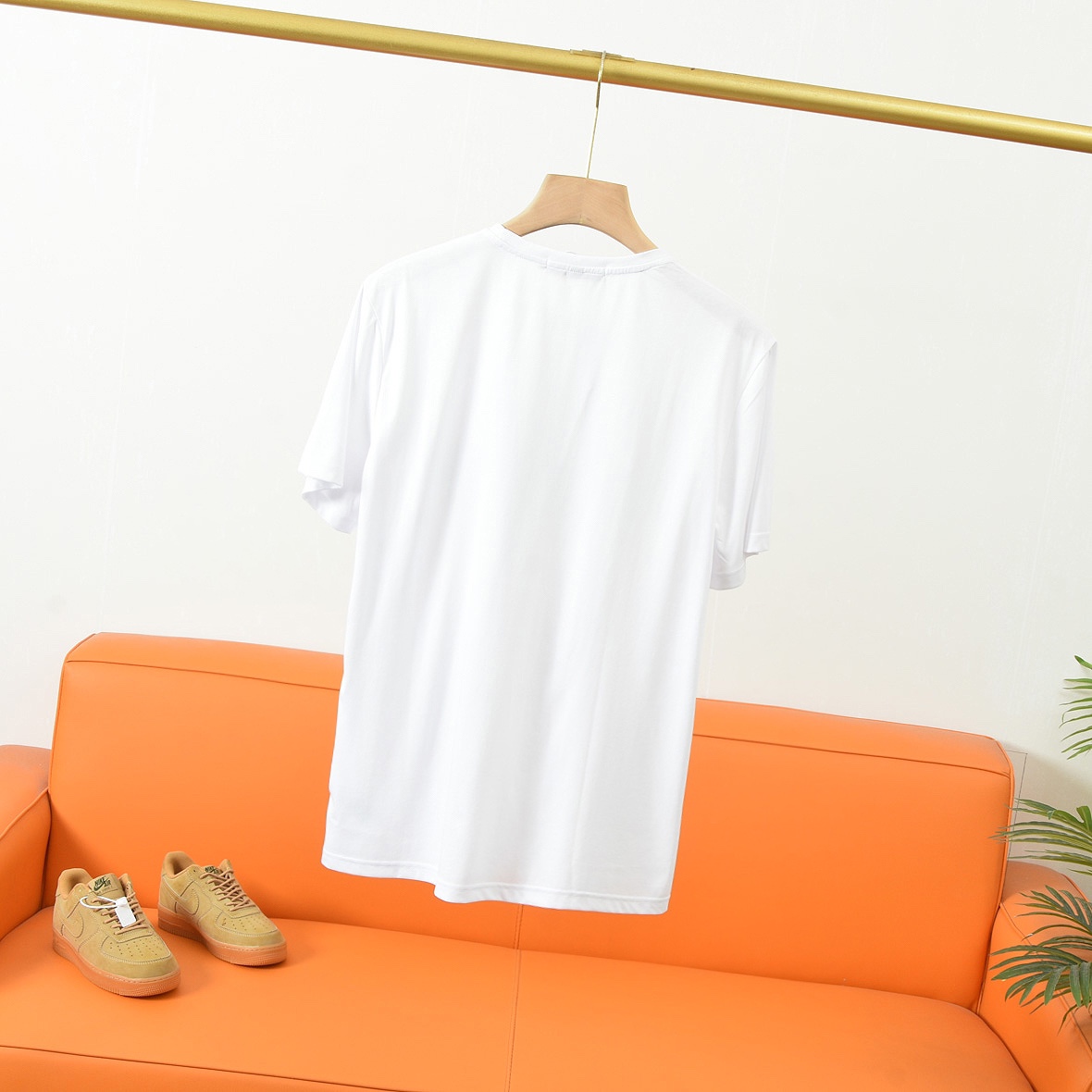 BB Printed cotton crew neck short sleeves