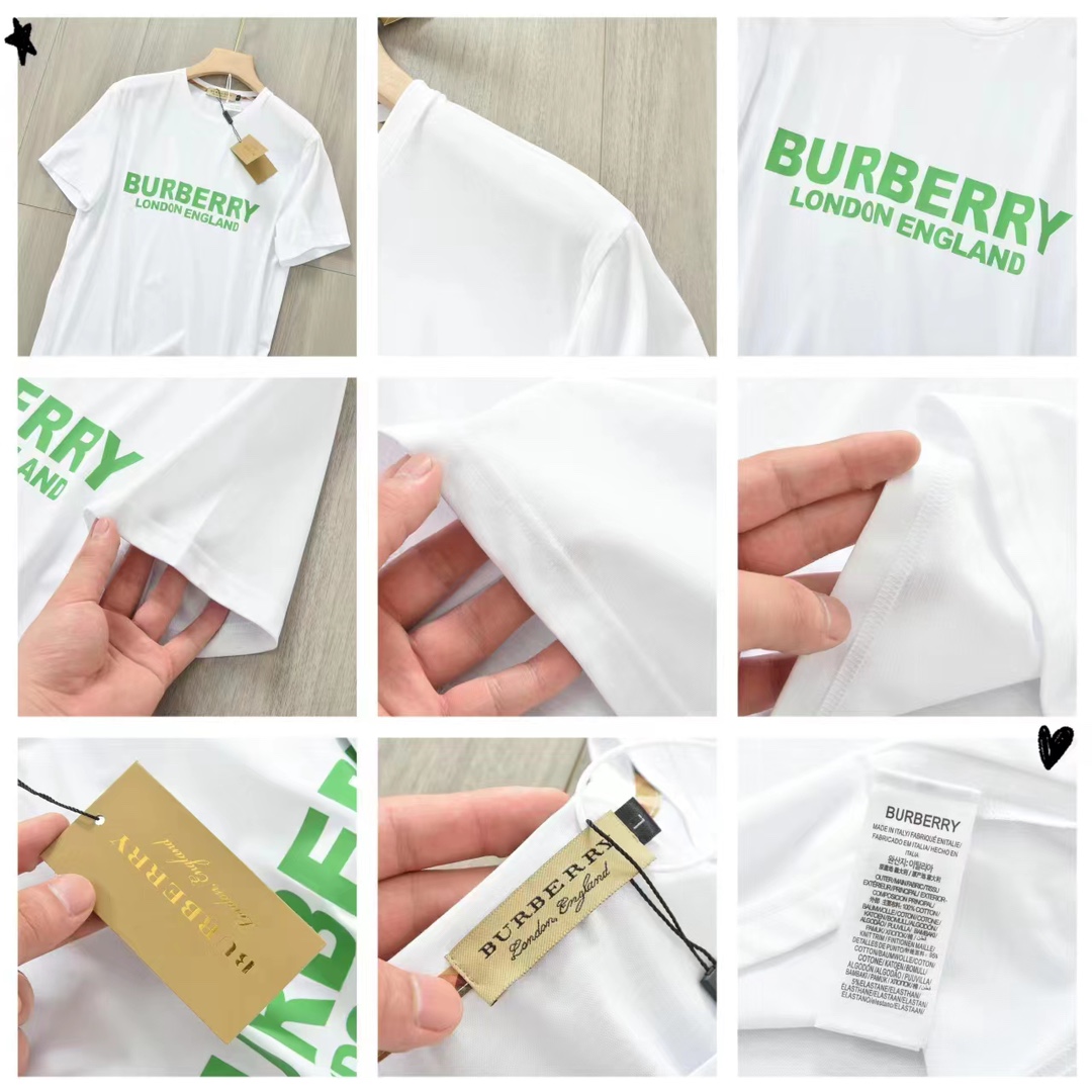 BB Printed cotton crew neck short sleeves