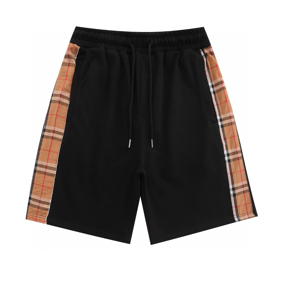 BB 2023ss classic side plaid shorts