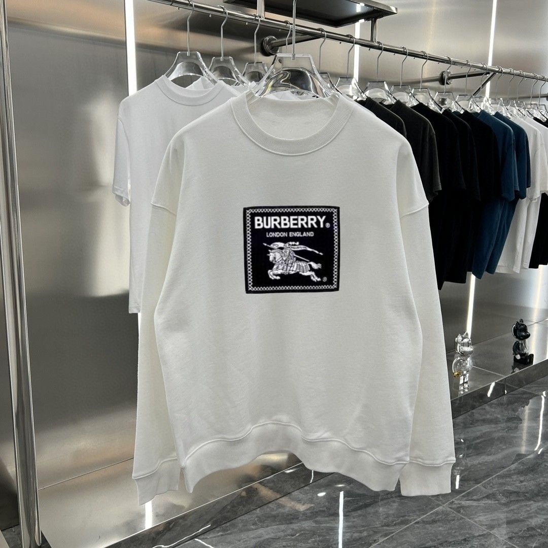 BB classic war horse print crew neck sweatshirt