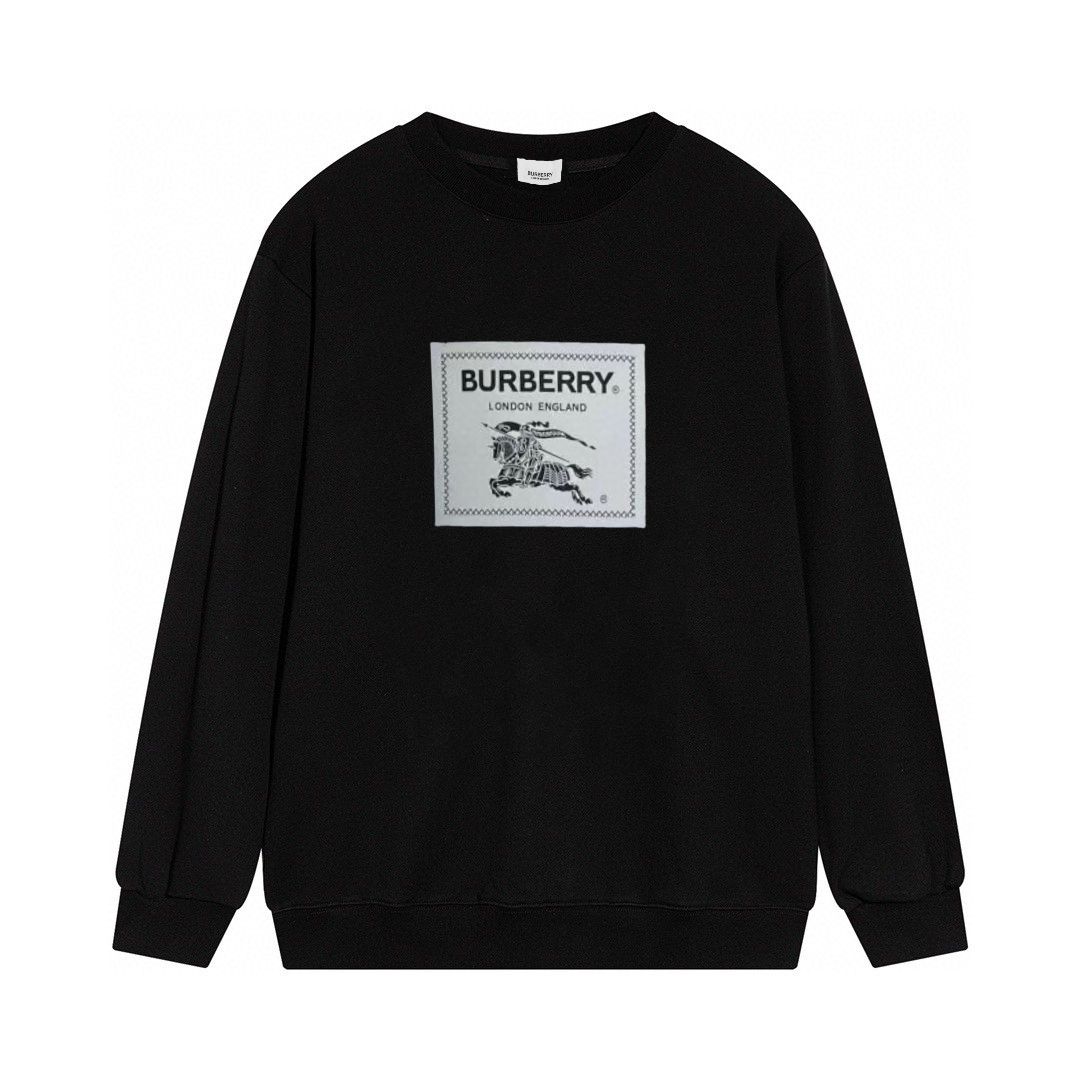 BB classic war horse print crew neck sweatshirt