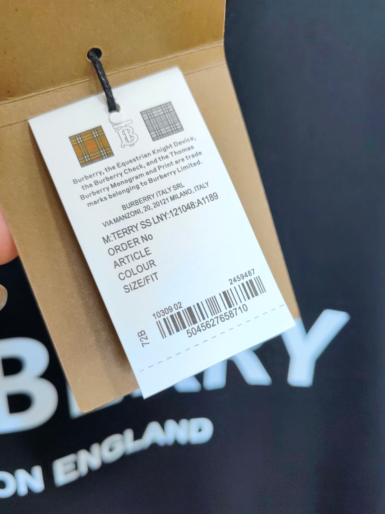 BB Classic LOGO printed crew neck sweatshirt