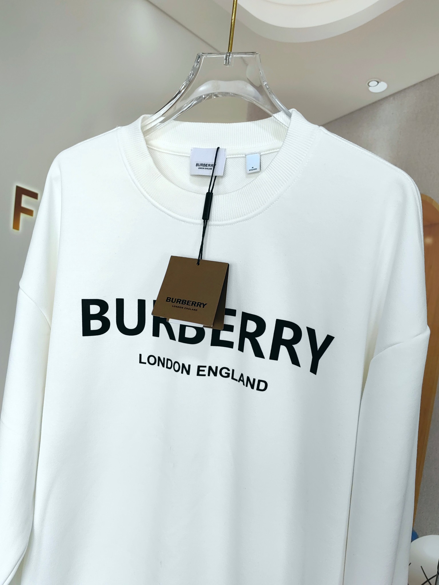 BB Classic LOGO printed crew neck sweatshirt