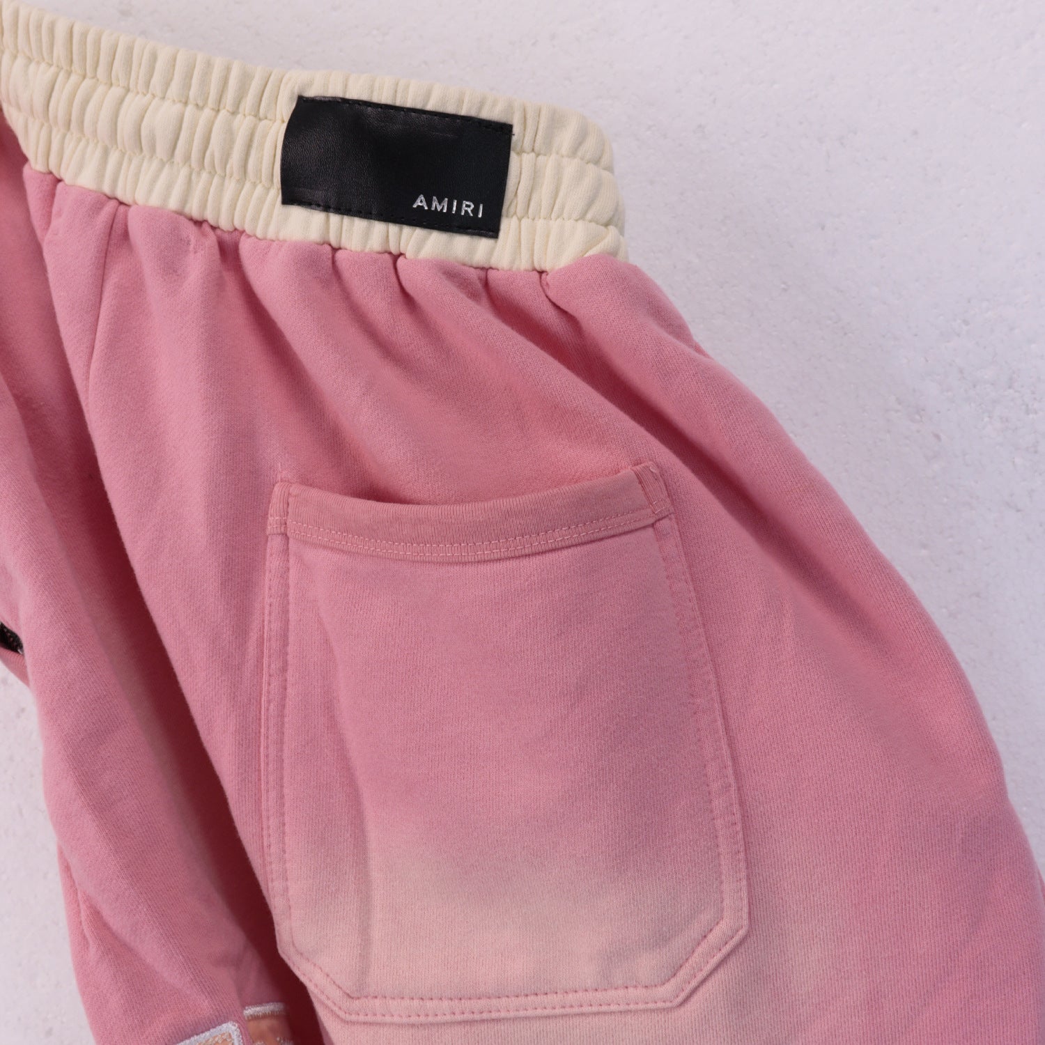 AM Straight-Leg Logo-Appliquéd Cotton-Jersey Shorts