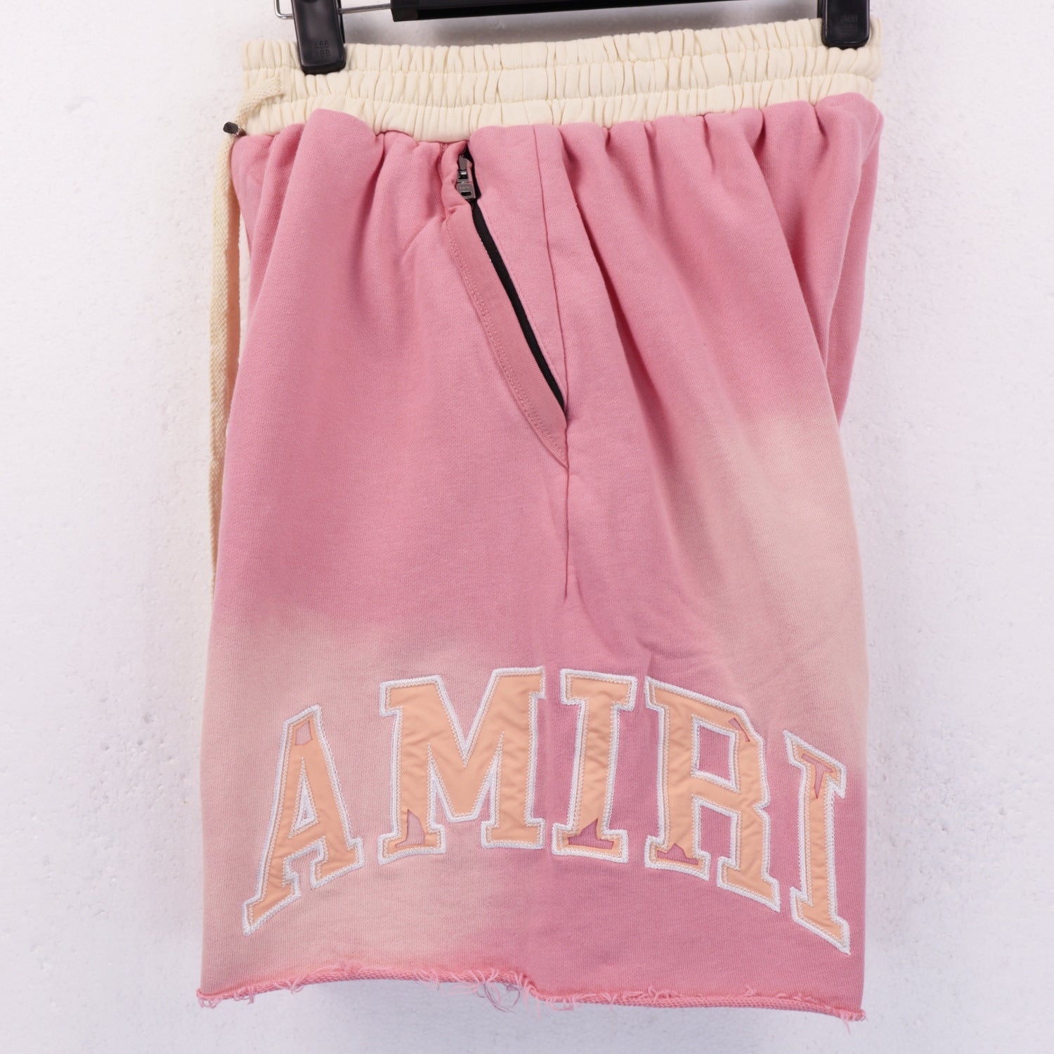 AM Straight-Leg Logo-Appliquéd Cotton-Jersey Shorts