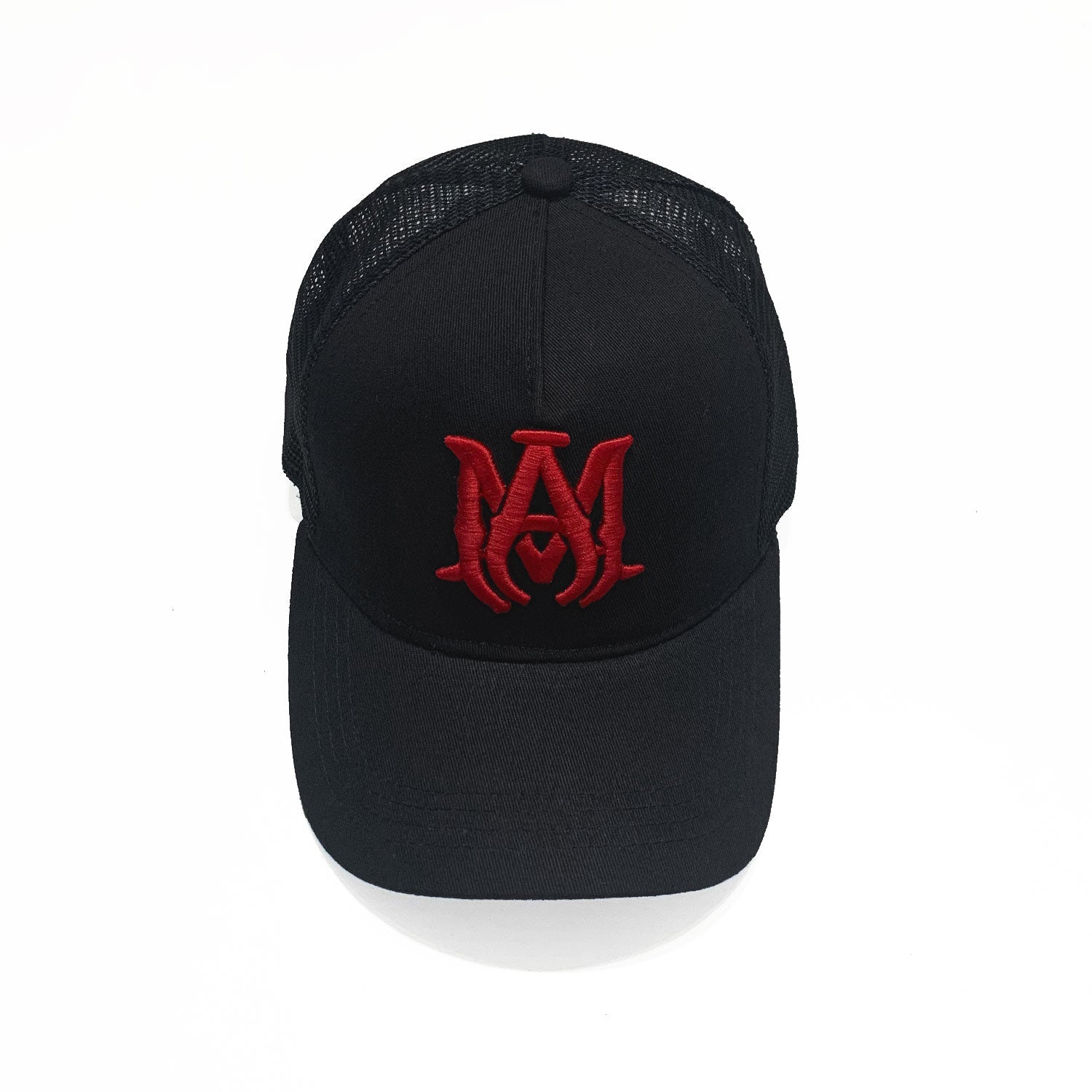 AM EMBROIDERED TRUCKER HAT
