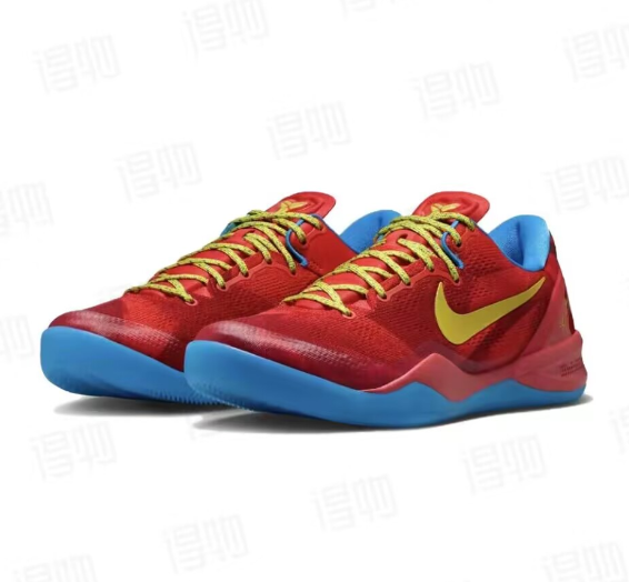 Nike Kobe 8 Protro "Year of the Horse" Limited Edition (CNY New Year Edition) - Comfortable, Lightweight, Rebounding, Traction, Low-Top Basketball Shoes - Unisex - Red
