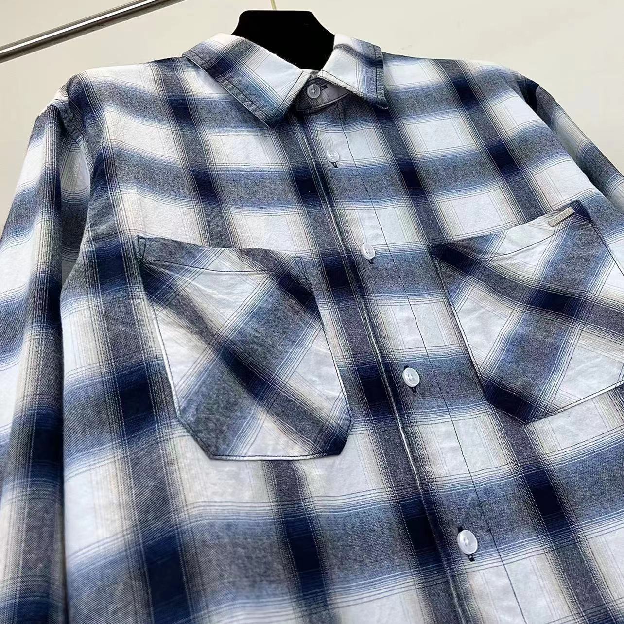 AMIRI 2022 New Retro Template Plaid Shirt