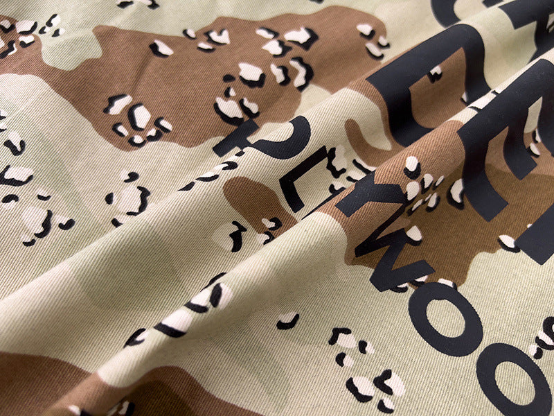 GALL DE Hollywood limited letter coach jacket Camo