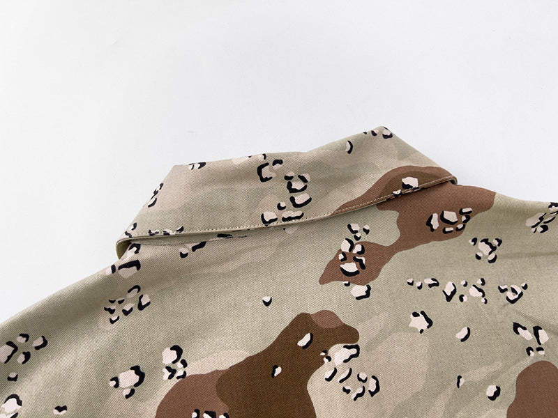 GALL DE Hollywood limited letter coach jacket Camo