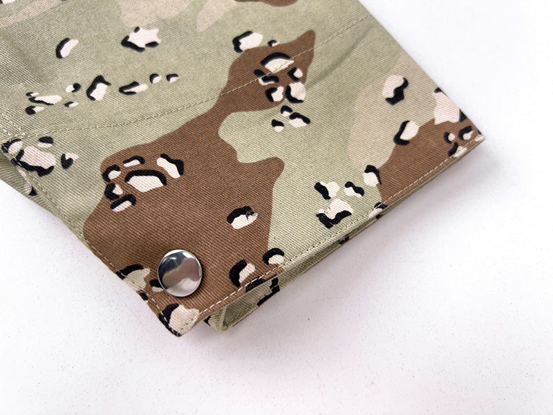 GALL DE Hollywood limited letter coach jacket Camo