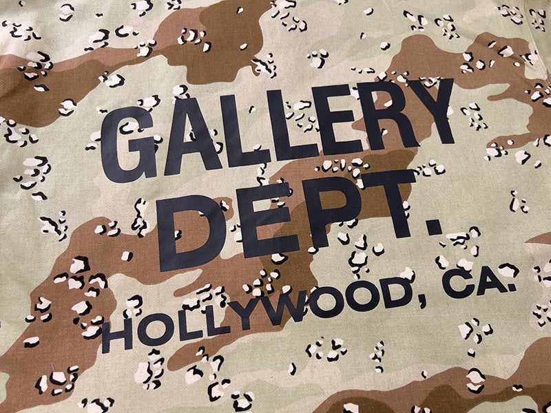 GALL DE Hollywood limited letter coach jacket Camo