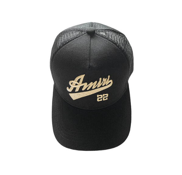 AM EMBROIDERED TRUCKER HAT