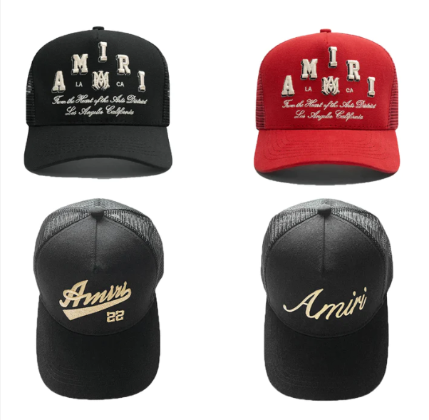AM EMBROIDERED TRUCKER HAT