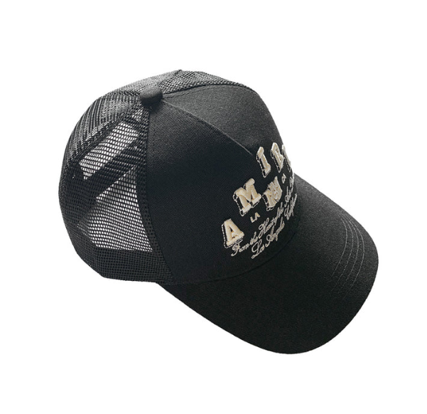 AM EMBROIDERED TRUCKER HAT