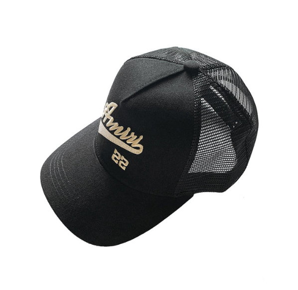 AM EMBROIDERED TRUCKER HAT