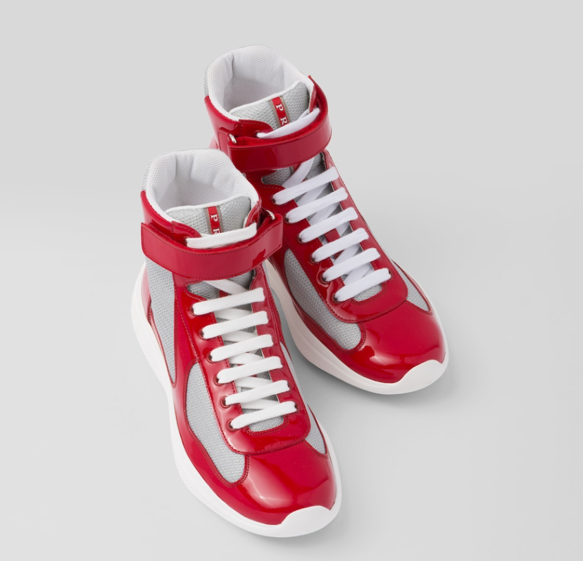 Pra America’s Cup high-top sneakers