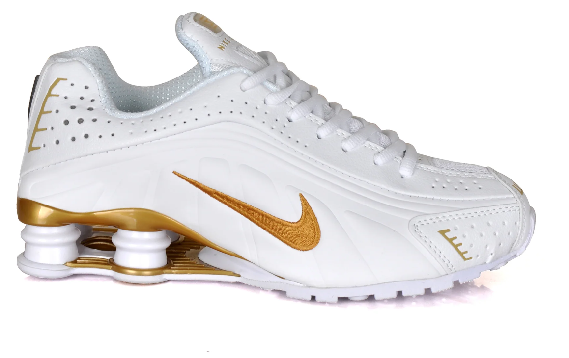 Nike Shox CL Premium White-Metallic Gold Men’s