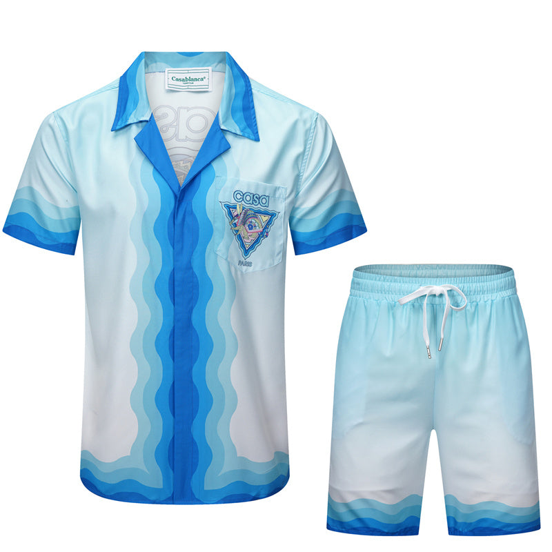 CASABLANCA 23SS New Silk Shirt