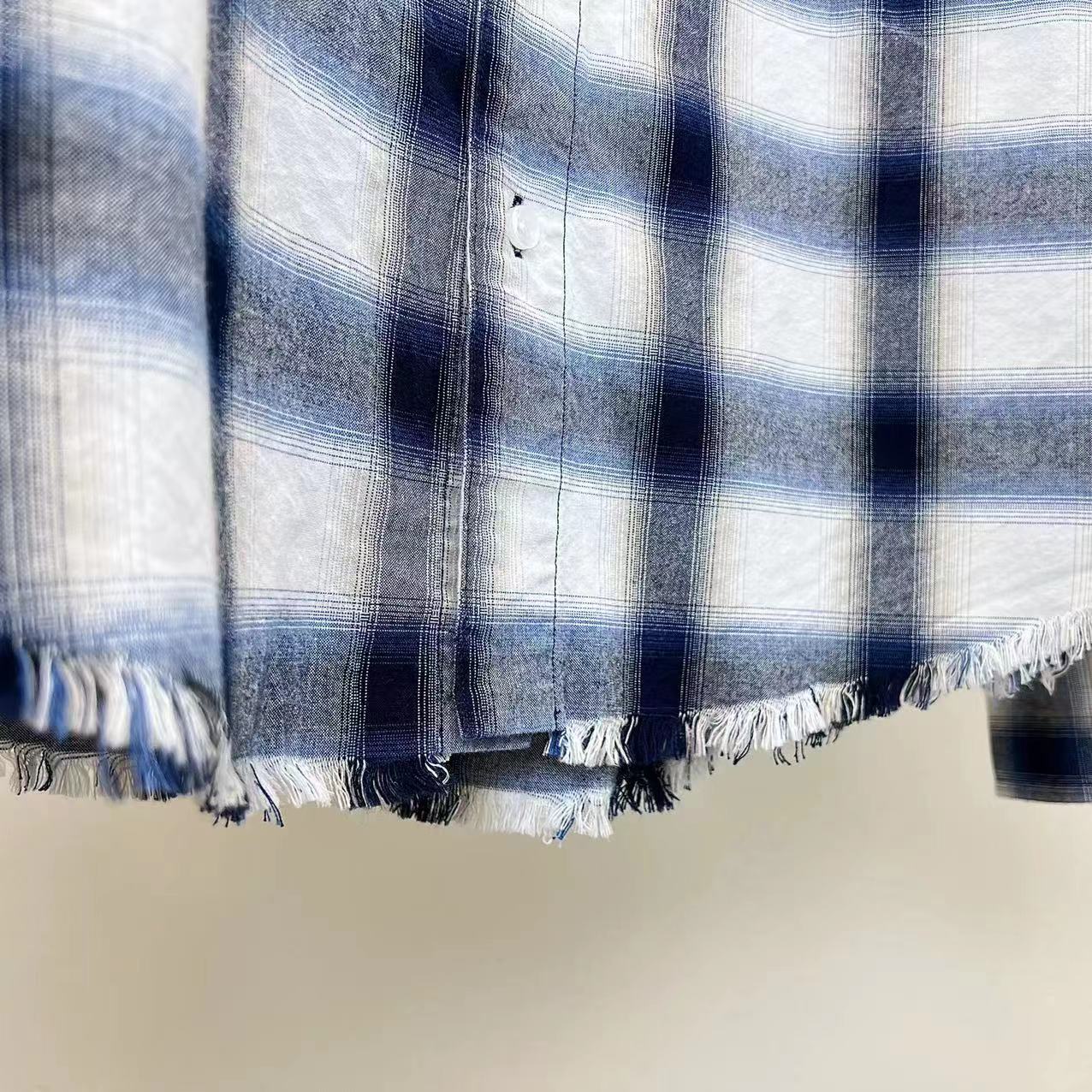 AMIRI 2022 New Retro Template Plaid Shirt