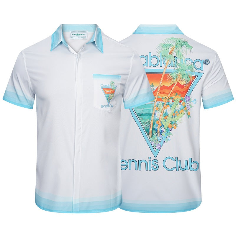 CASABLANCA 23SS New Silk Shirt