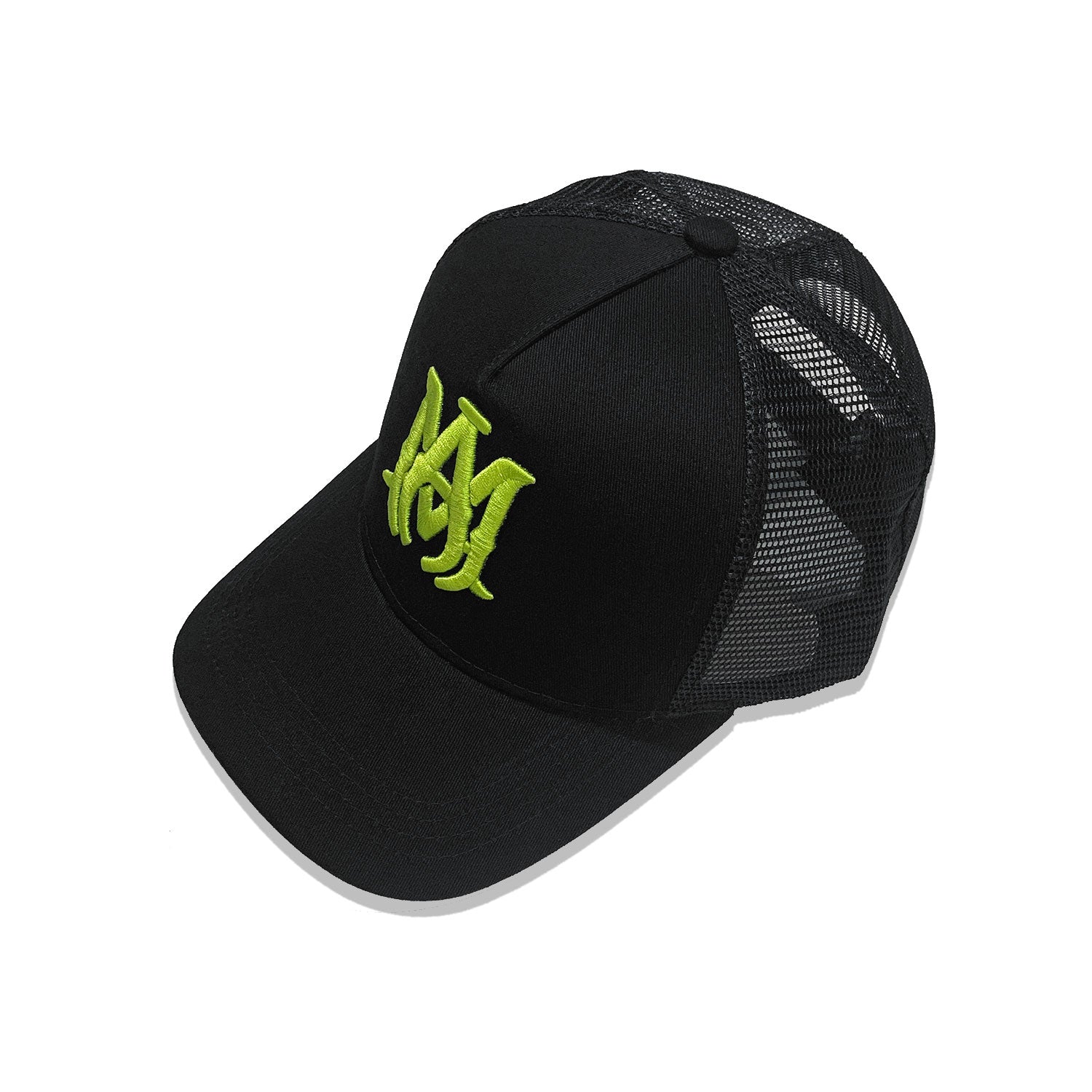 AM EMBROIDERED TRUCKER HAT