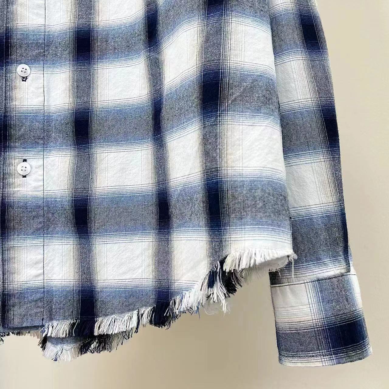 AMIRI 2022 New Retro Template Plaid Shirt