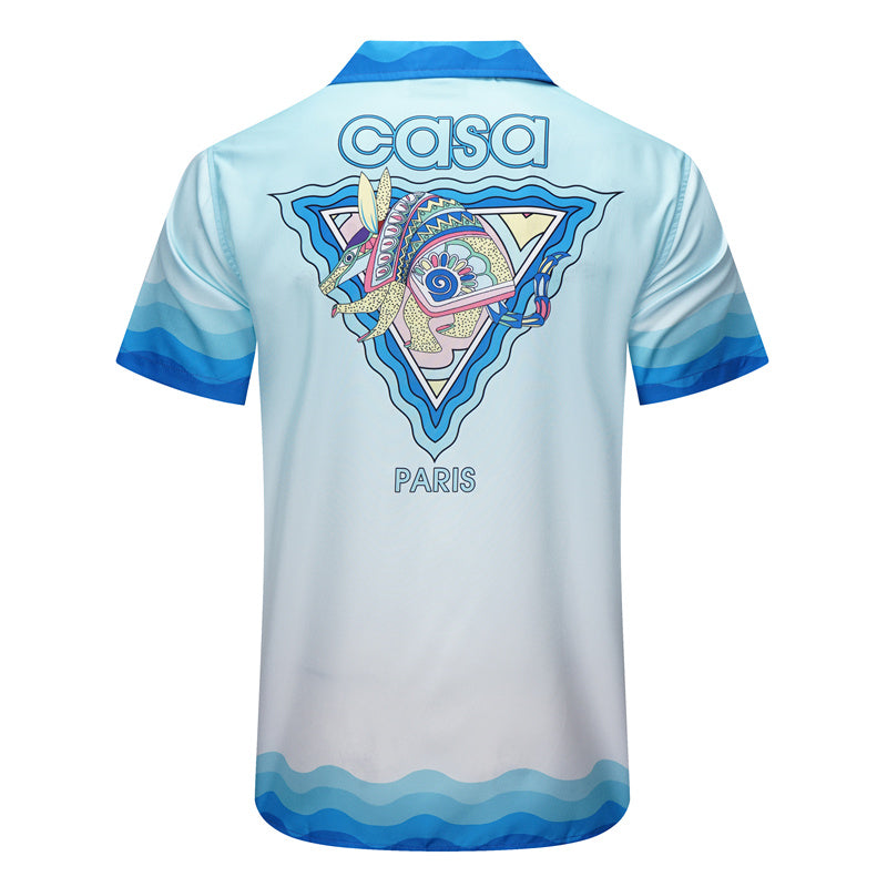 CASABLANCA 23SS New Silk Shirt