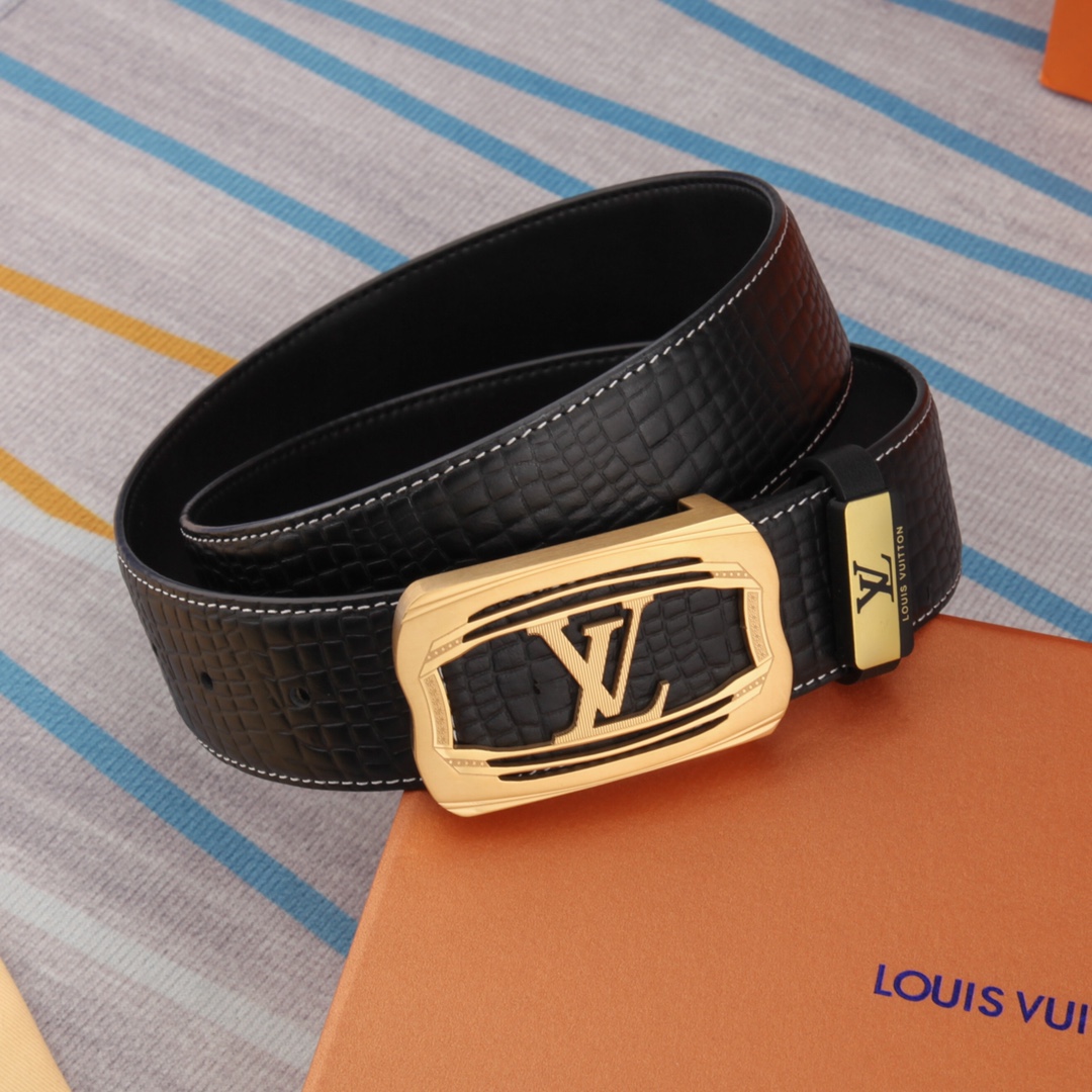 L new arrival men belt 0029 width 3.8 cm