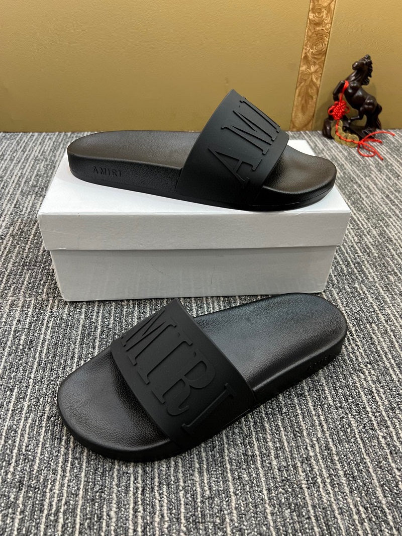 AMIRI 2023 New Logo Pool Slippers