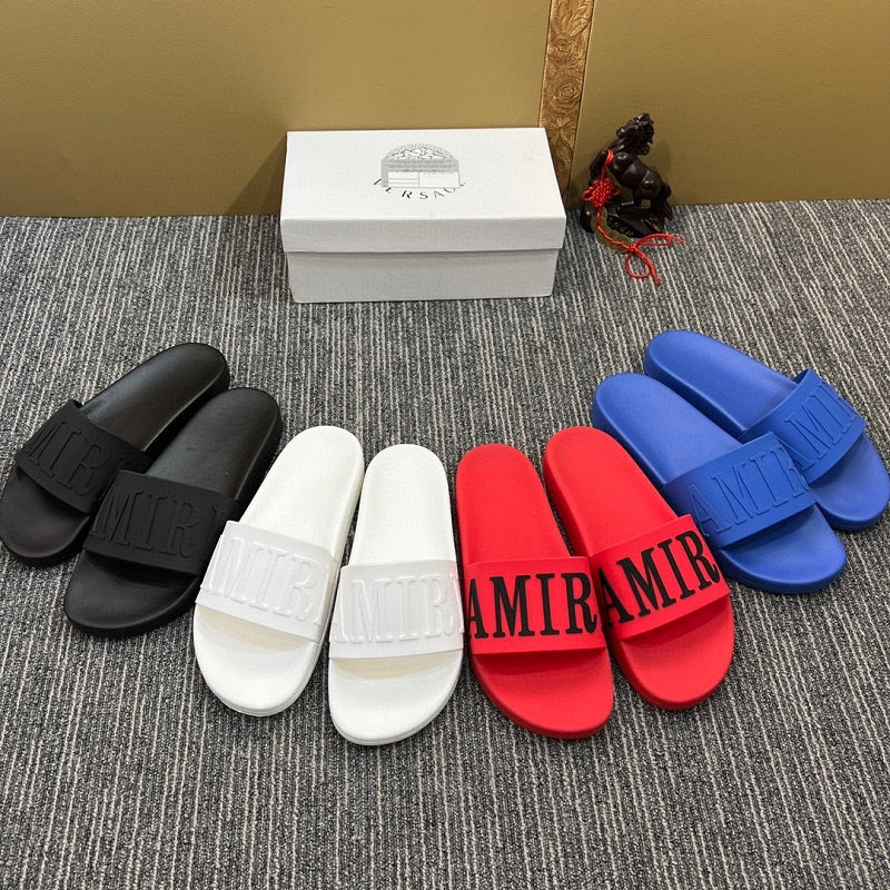AMIRI 2023 New Logo Pool Slippers
