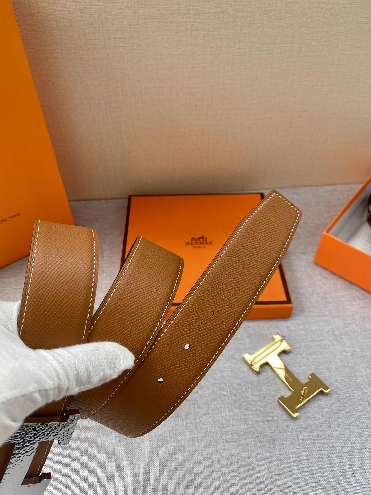 HM new arrival men belt 003 width 3.8 cm