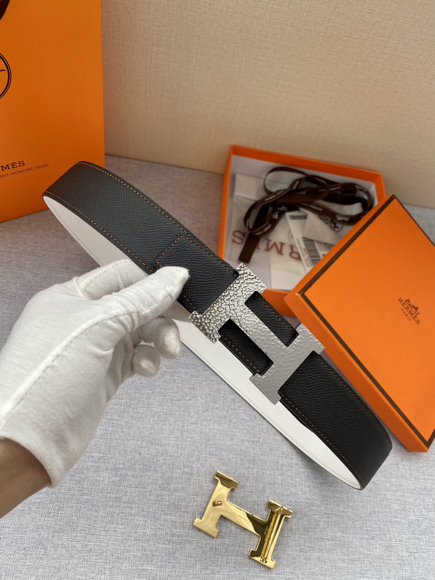 HM new arrival men belt 005 width 3.8 cm