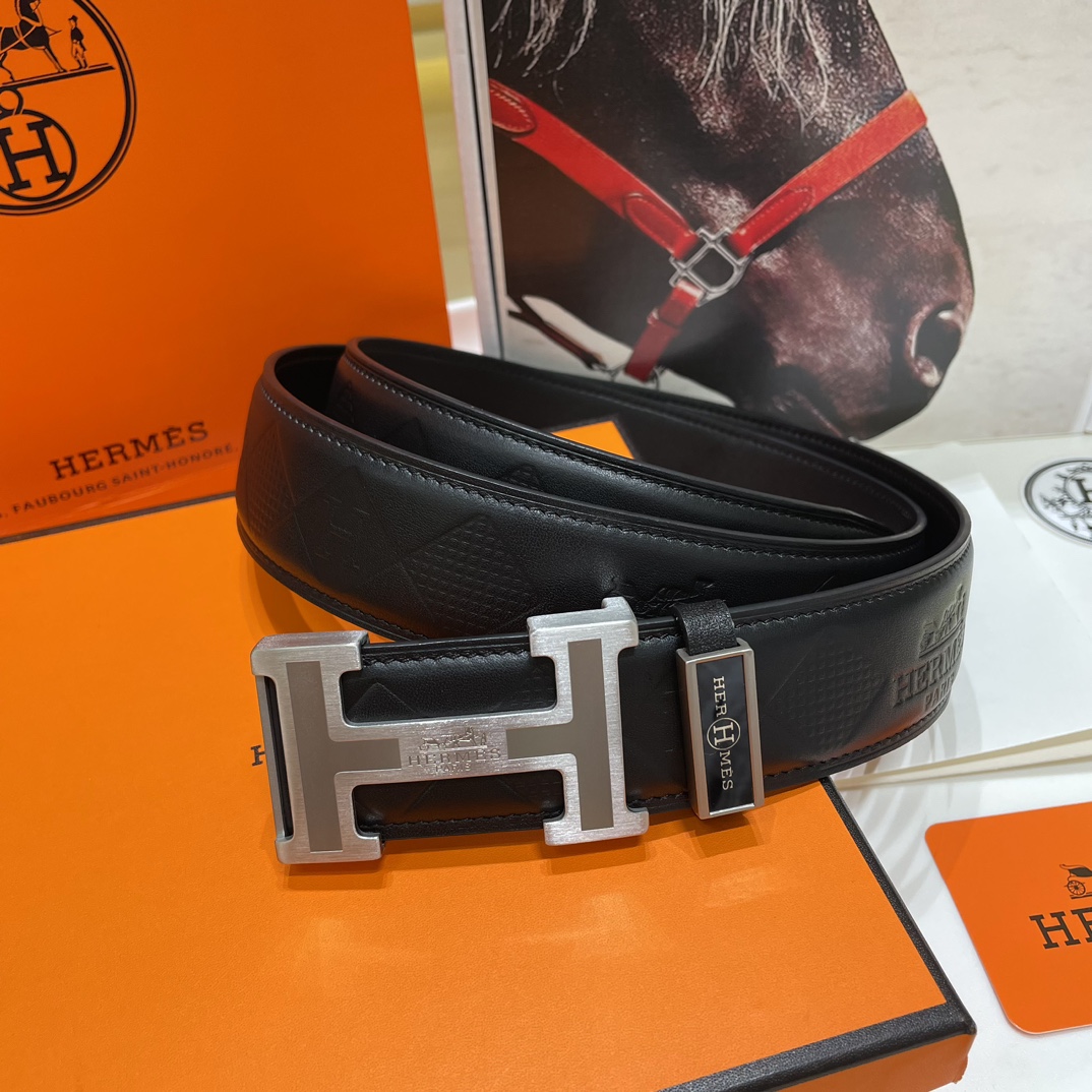 HM new arrival men belt 002 width 3.8 cm
