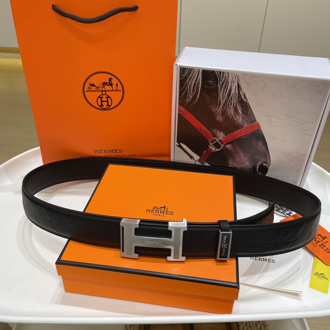 HM new arrival men belt 002 width 3.8 cm