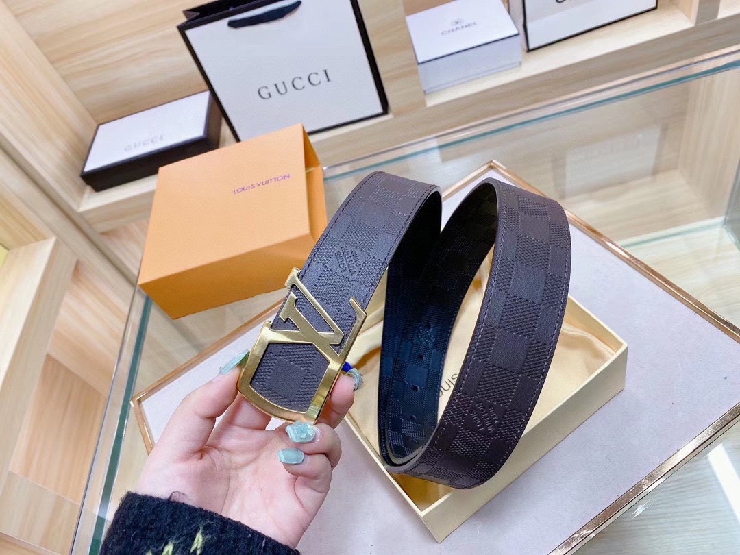 L new arrival men belt 0028 width 3.8 cm