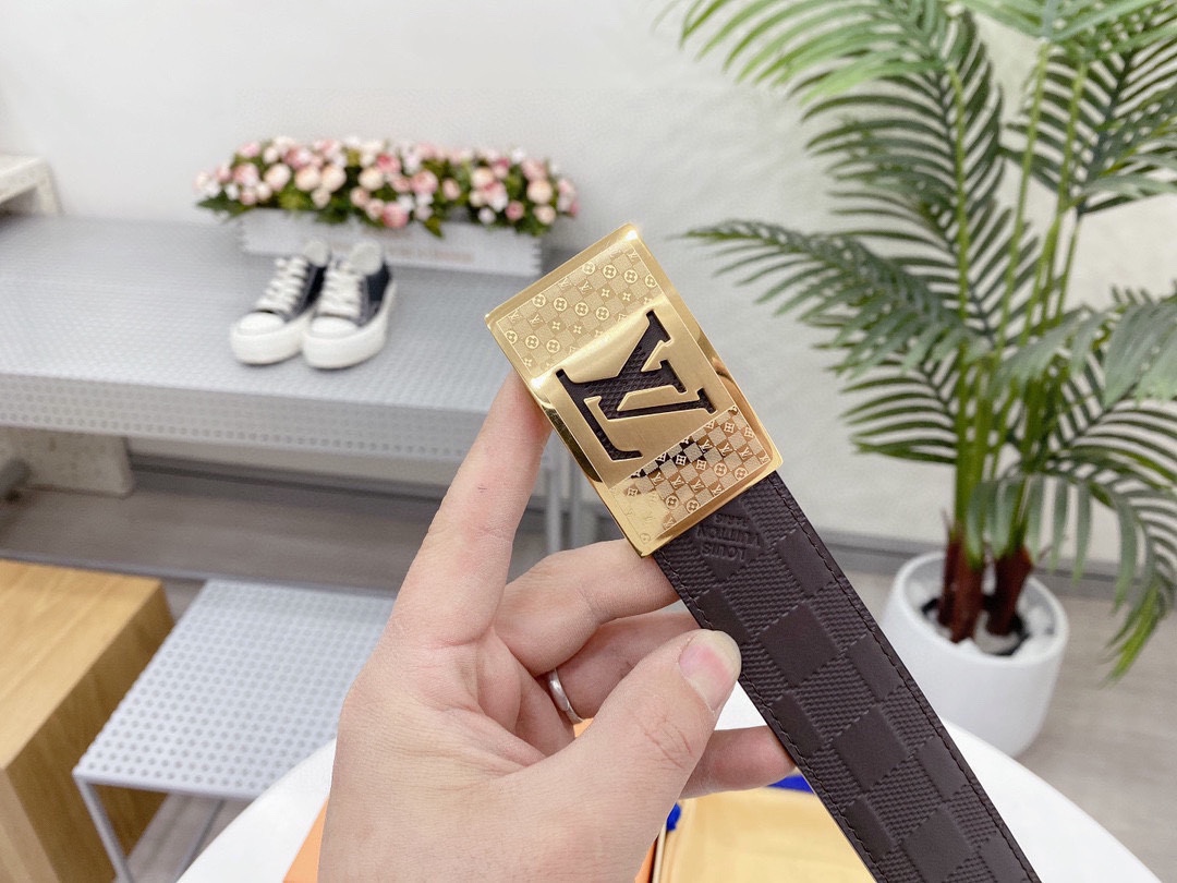 L new arrival men belt 0026 width 3.8 cm