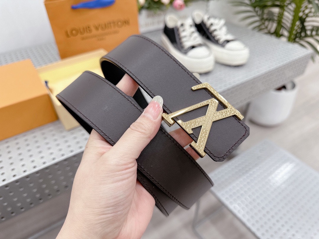 L new arrival men belt 0027 width 3.8 cm