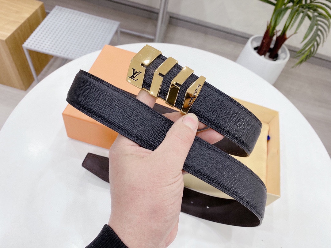 L new arrival men belt 0022 width 3.8 cm