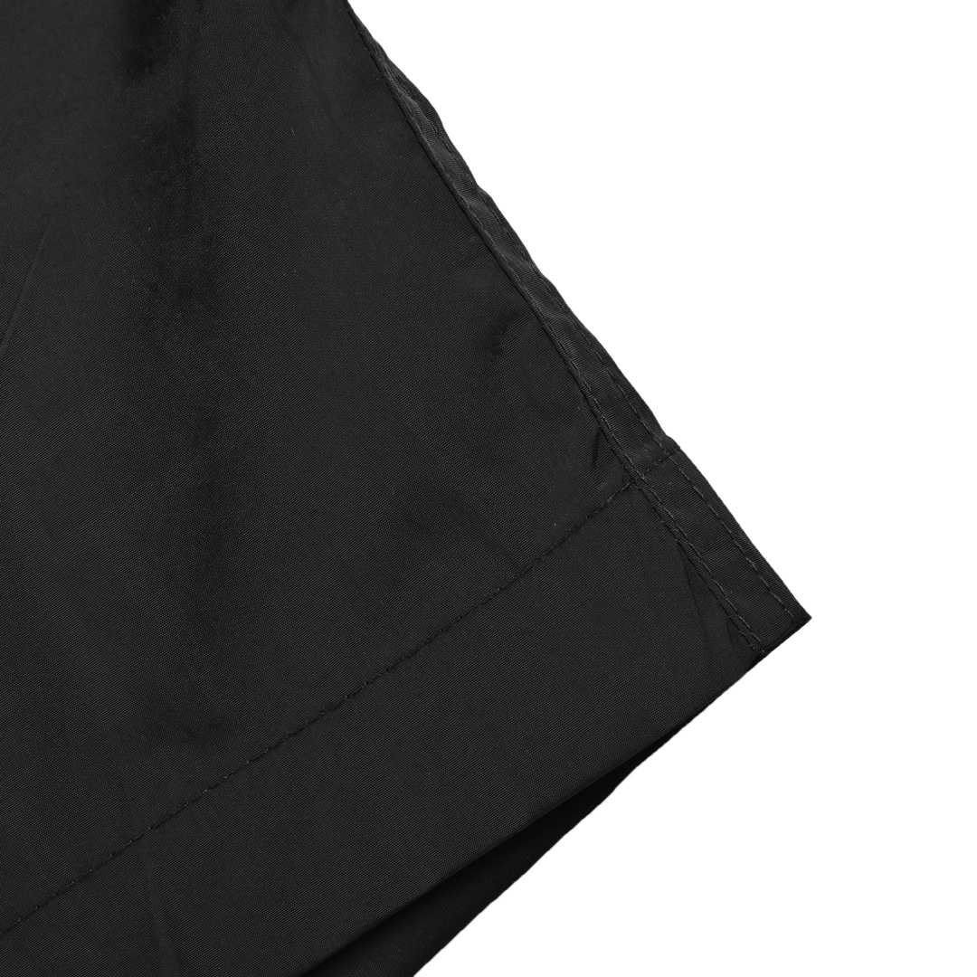 Fen Swim Shorts Black nylon shorts