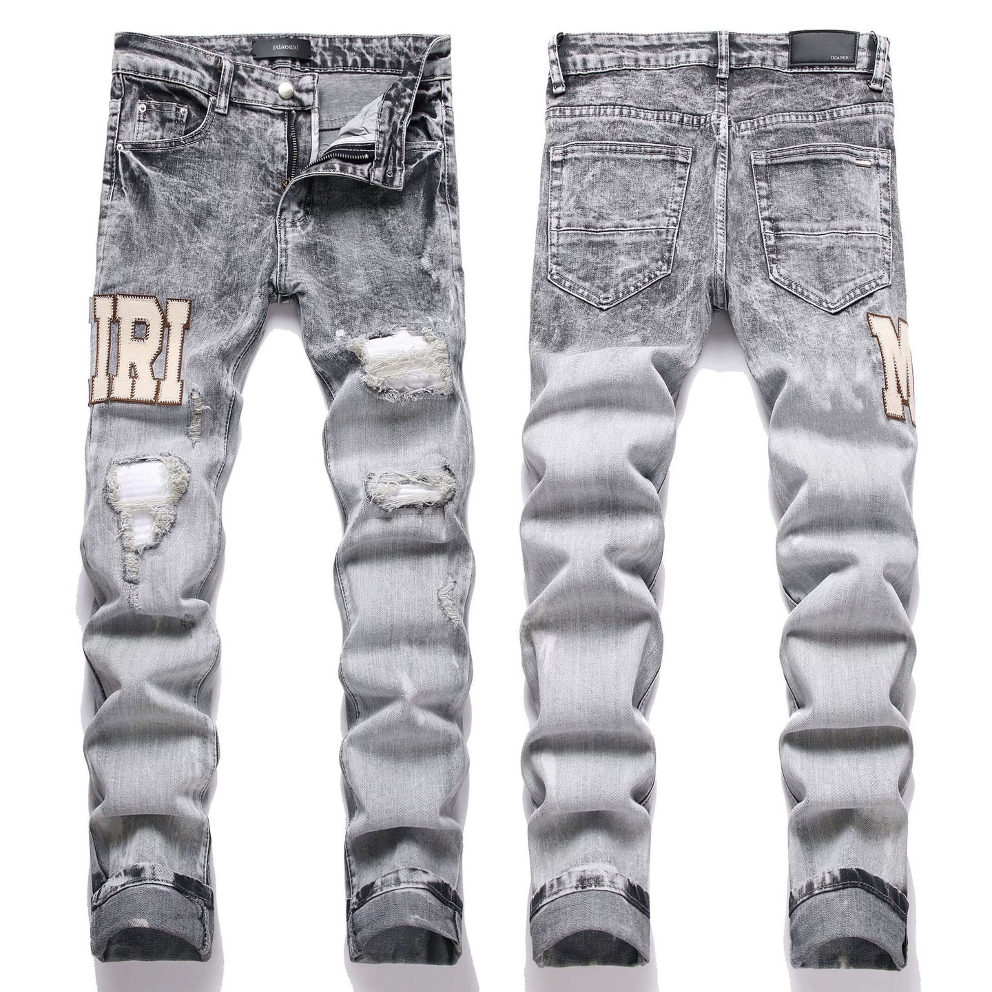AM New Fashion Ripped Jeans XK3226