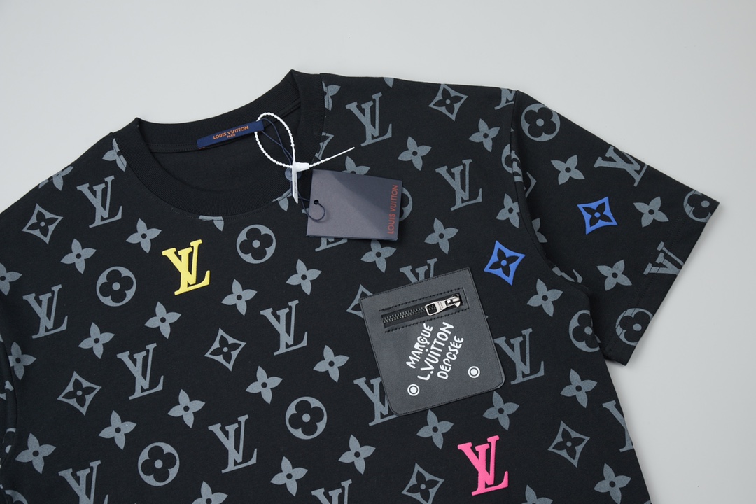 Louis new arrival 2025ss Damier Monogram T-shirts 0020