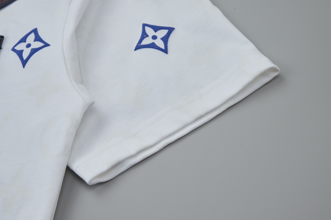 Louis new arrival 2025ss Damier Monogram T-shirts 0021