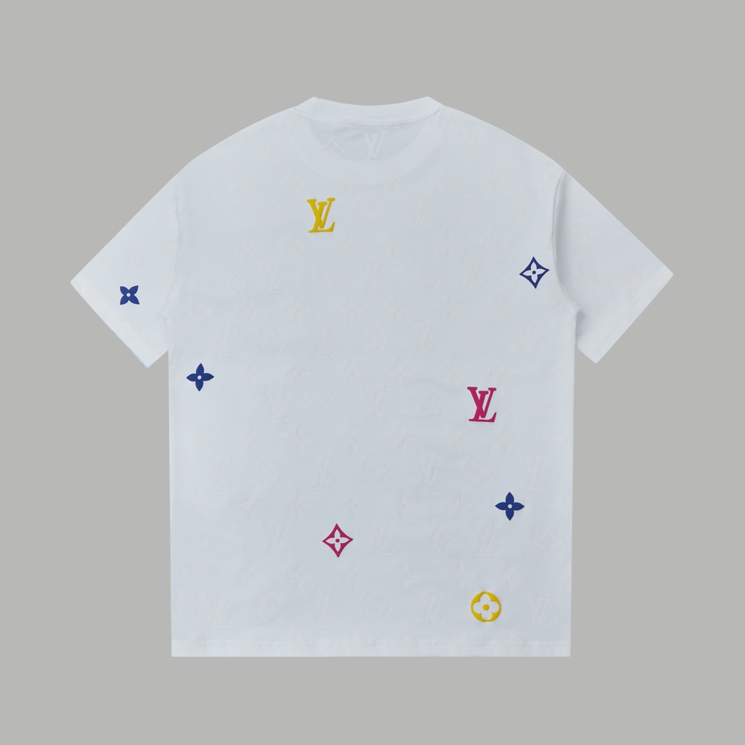 Louis new arrival 2025ss Damier Monogram T-shirts 0021